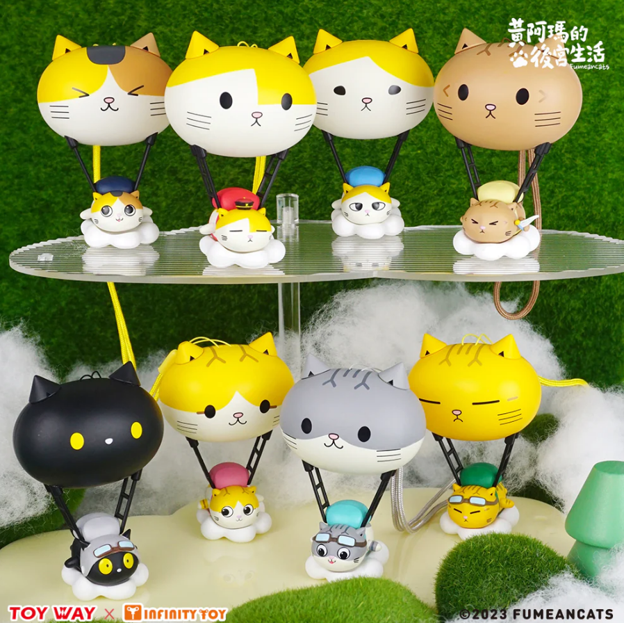 Hot Air Balloon Cat