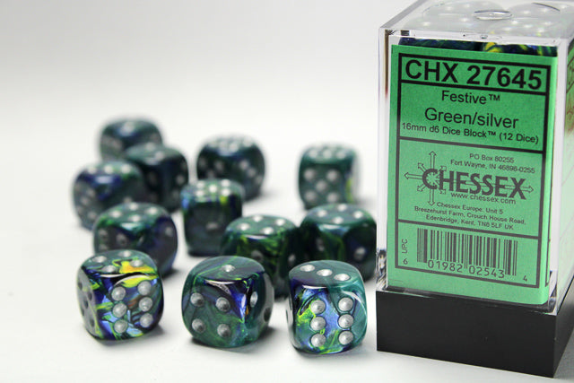Chessex Festive 16mm d6