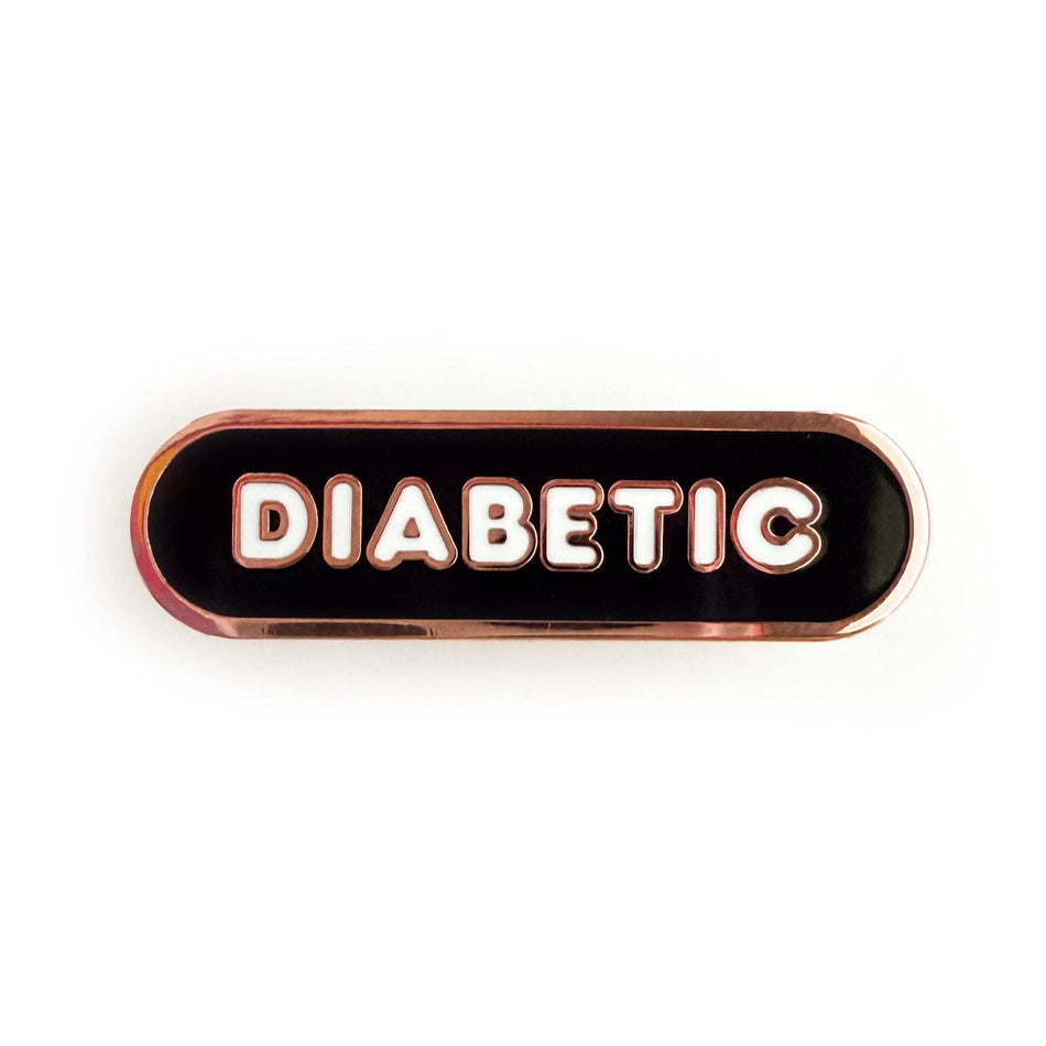 Diabetic Accessibility Plaque Enamel Pin