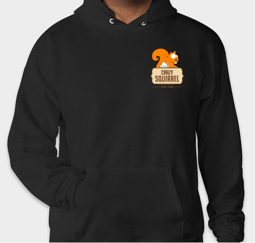 Crazy Squirrel Pullover Hoodie