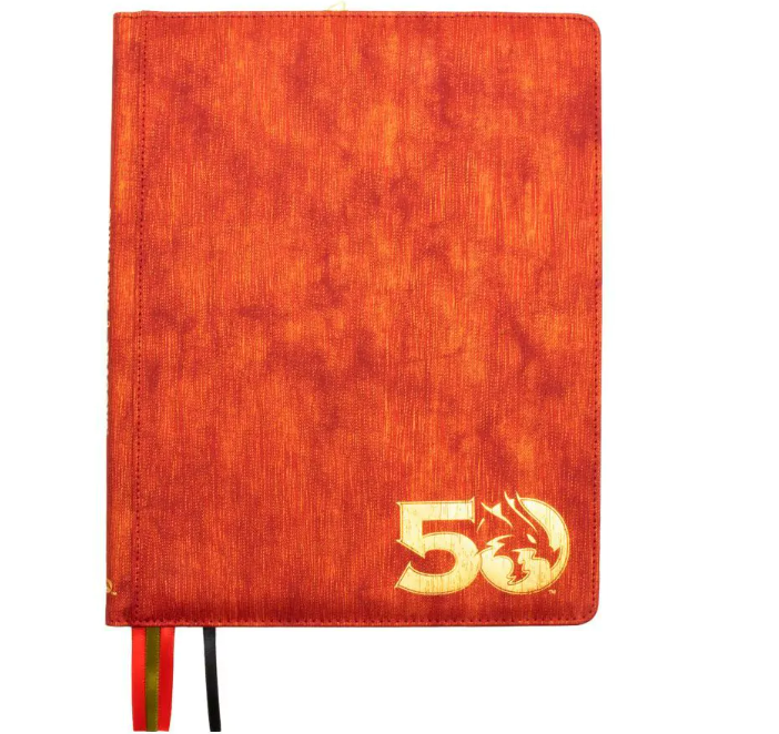 D&D 50th Anniversary Book Cover