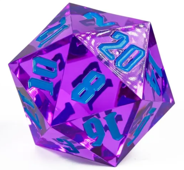 55mm Titan D20: Sharp Edge