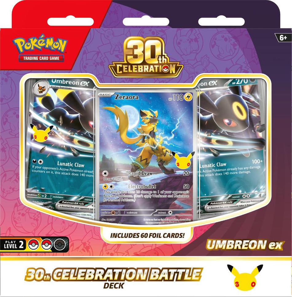 Pokemon: 30th Anniversary - Battle Decks
