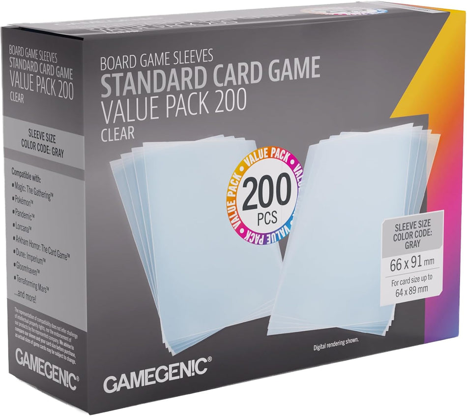 GameGenic: PRIME: Standard Card Game Value Pack (200)