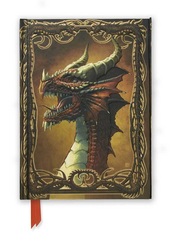 Foil Red Dragon Journal