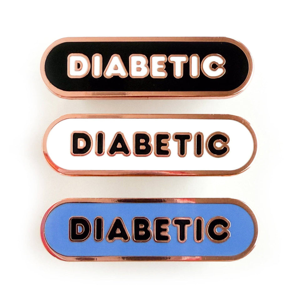 Diabetic Accessibility Plaque Enamel Pin