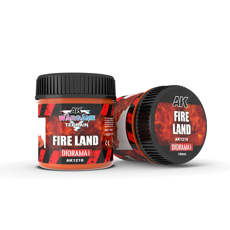 AK Interactive: Wargame Terrain - Fire Land