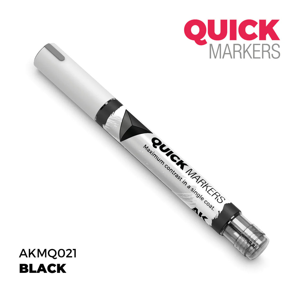 AK Interactive: Quick Marker - Black