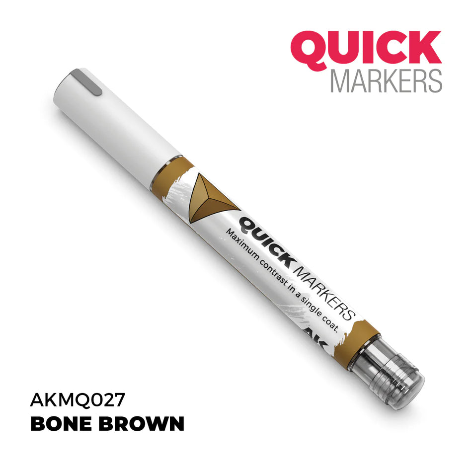 AK Interactive: Quick Marker - Bone Brown