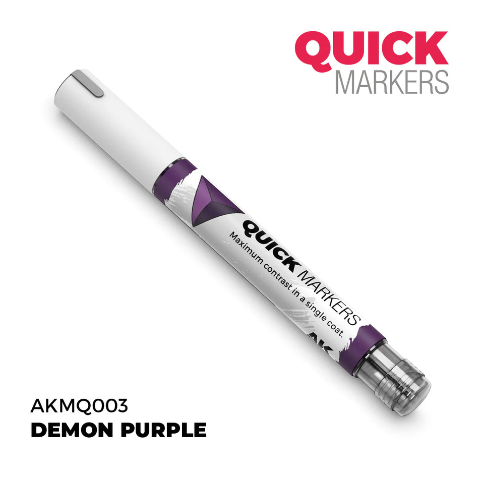 AK Interactive: Quick Marker - Demon Purple