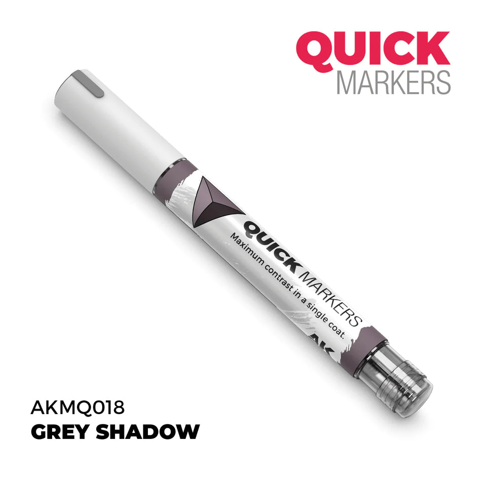 AK Interactive: Quick Marker - Grey Shadow