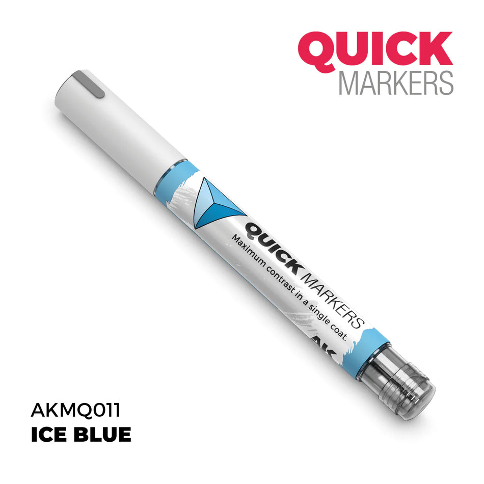 AK Interactive: Quick Marker - Ice Blue