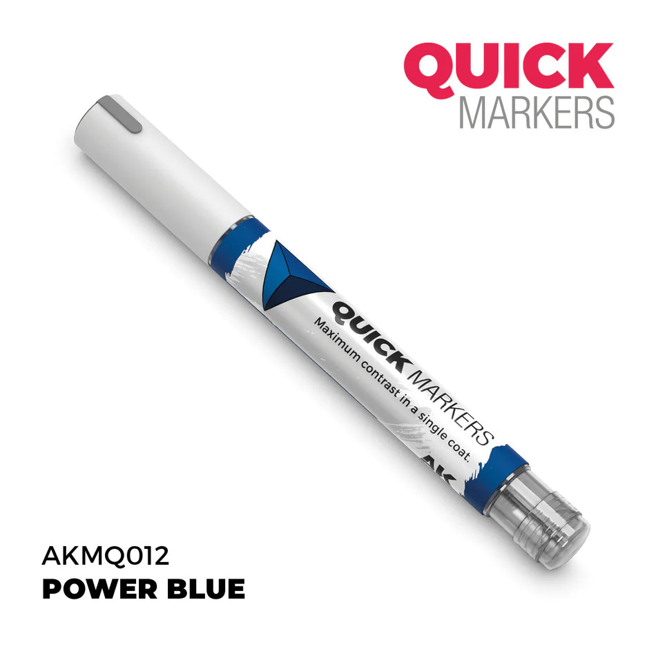 AK Interactive: Quick Marker - Power Blue