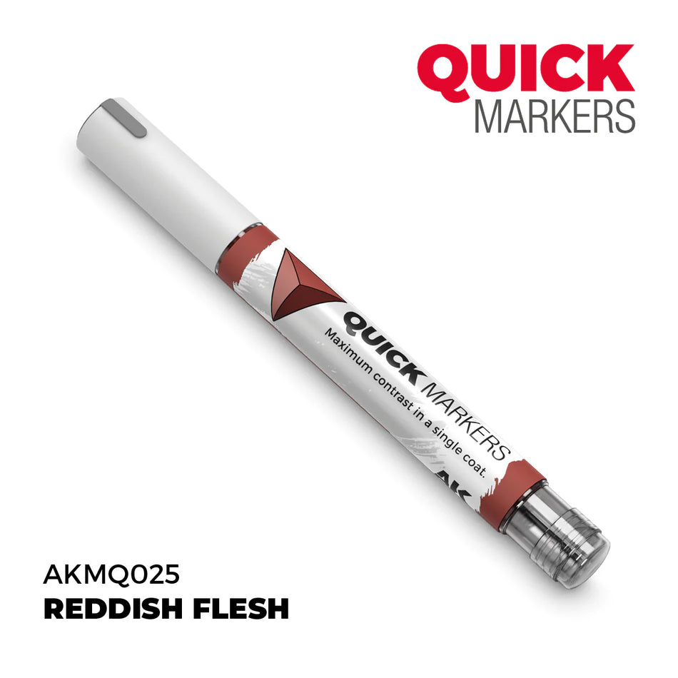 AK Interactive: Quick Marker - Reddish Flesh