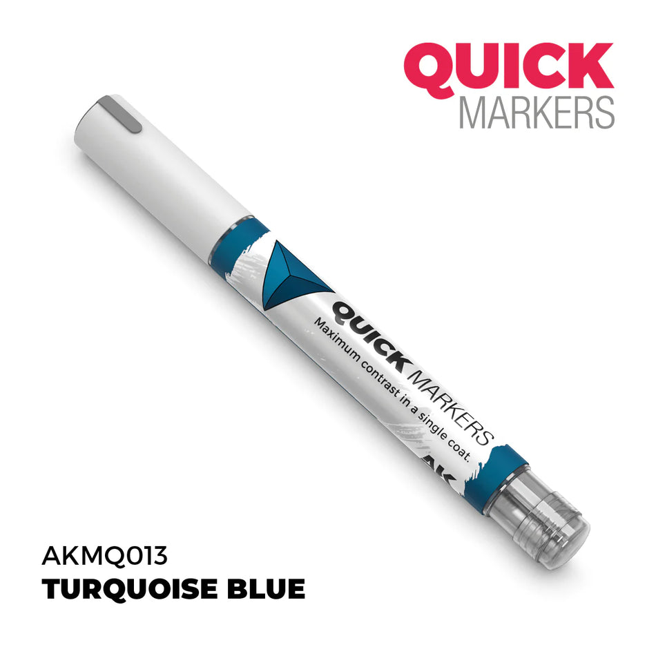 AK Interactive: Quick Marker - Turquoise Blue