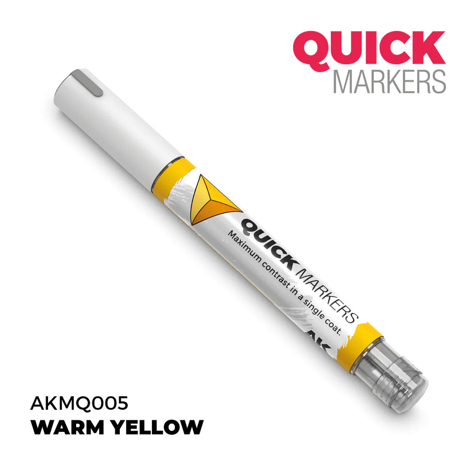 AK Interactive: Quick Markers - Warm Yellow