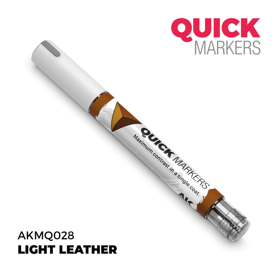 AK Interactive: Quick Marker - Light Leather