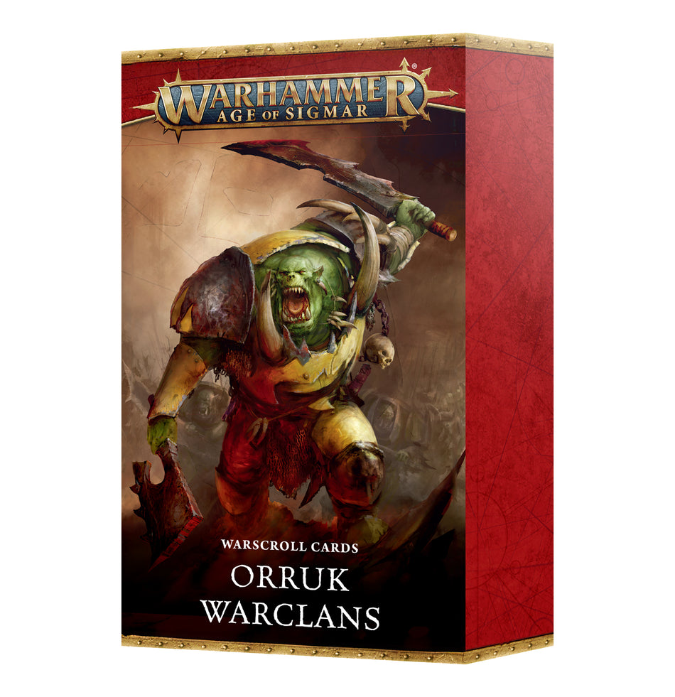 AoS: Orruk Warclans - Warscroll Cards