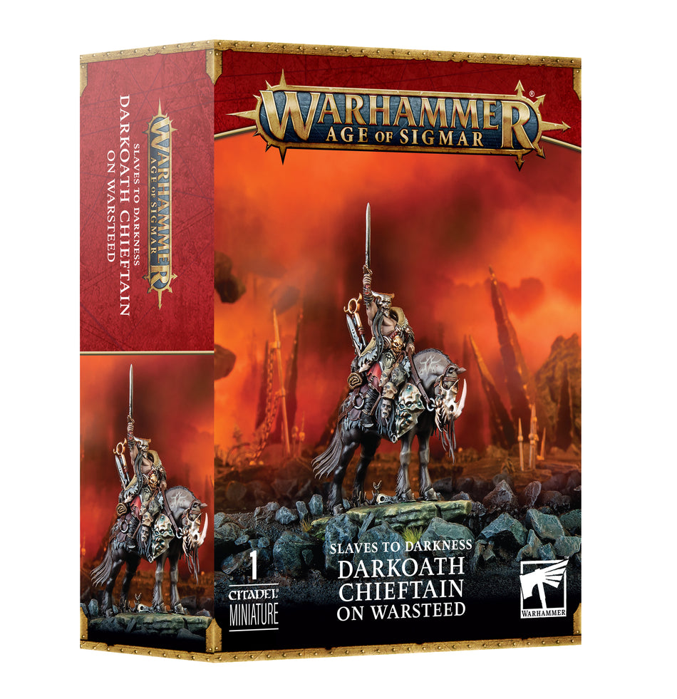 AoS: Slaves to Darkness - Darkoath Chieftain on Warsteed