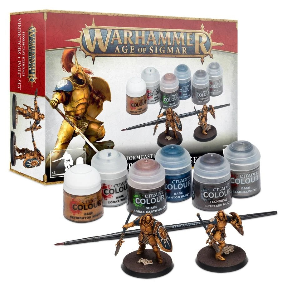 AoS: Stormcast Eternals Vindicators Paint Set