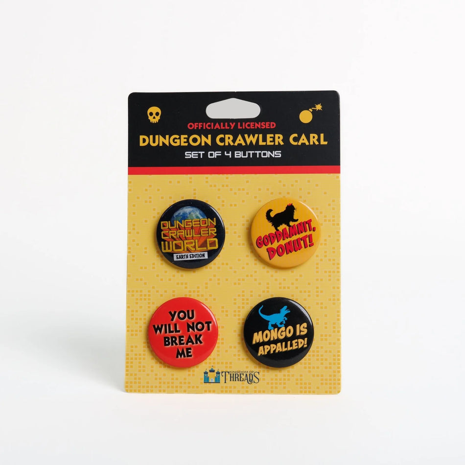 Dungeon Crawler Carl: Button Set