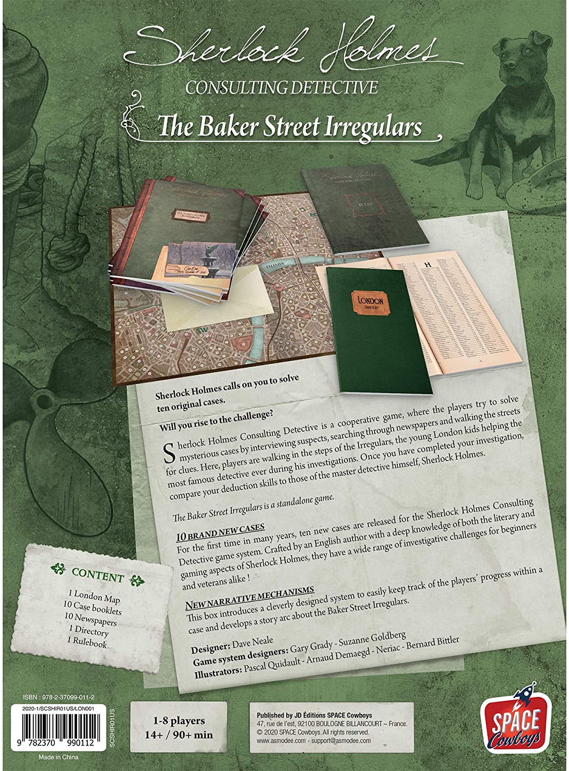 Baker Street Irreglars Back