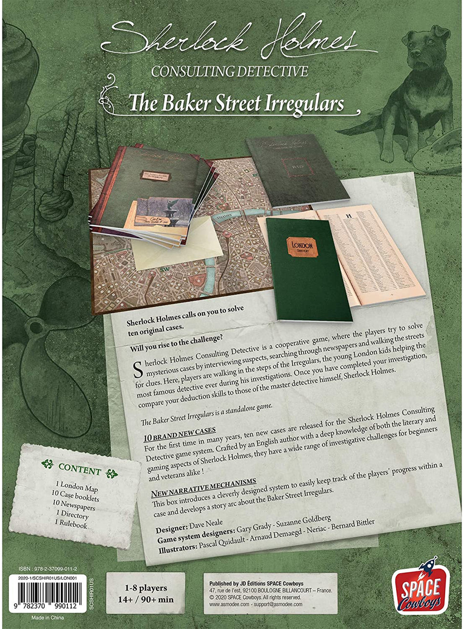 Baker Street Irreglars Back