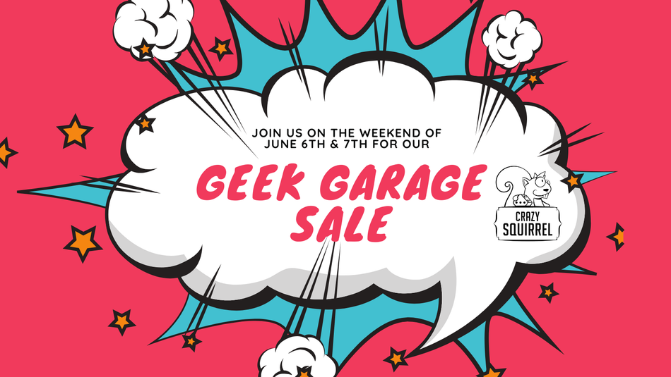 Geek Garage Sale Table Reservation
