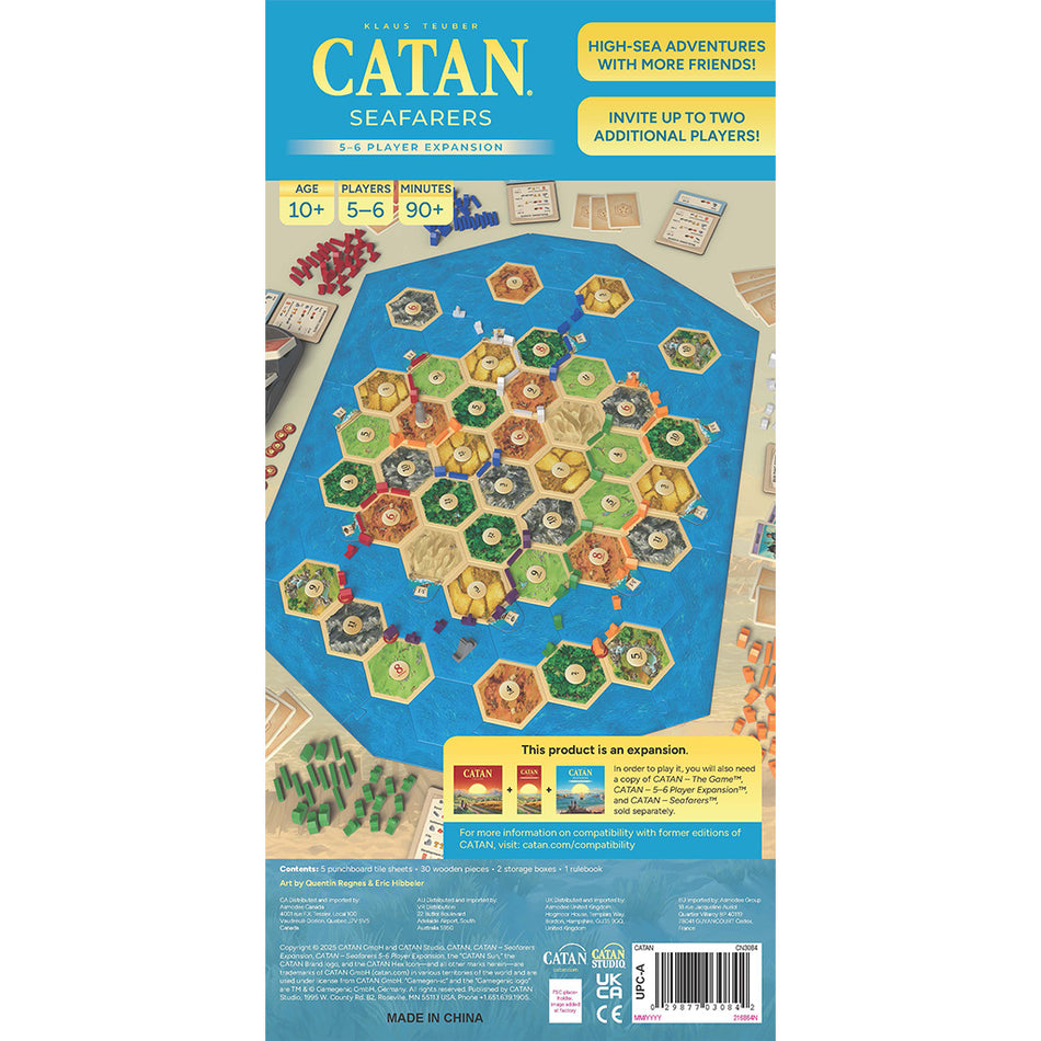 Catan: Seafarers 5-6 Player Expansion (2025)