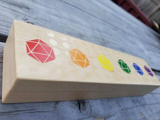Chromatic Pride Dice Box
