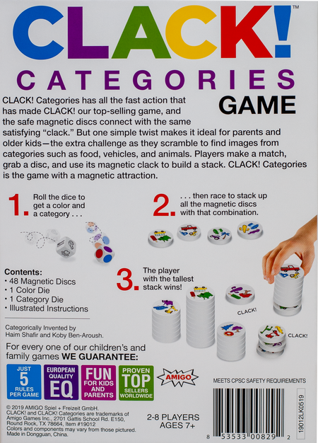 Clack Categories