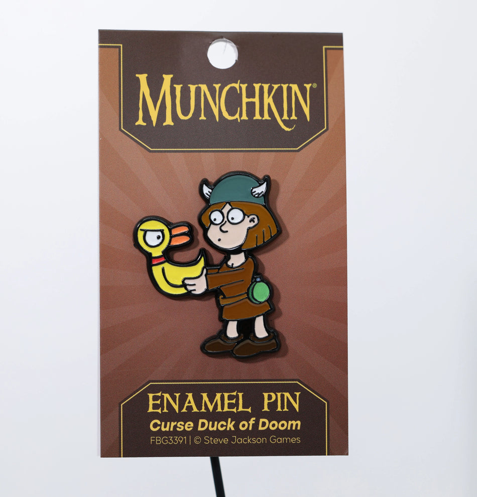 Munchkin Enamel Pins