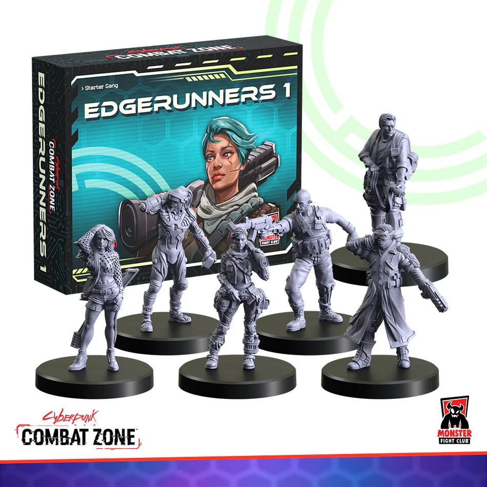 Cyberpunk RED: Combat Zone - Edgerunners 1 Starter Set