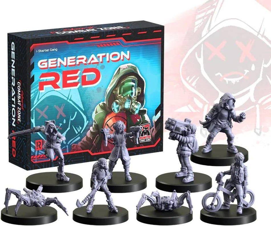 Cyberpunk RED: Combat Zone - Generation RED Starter Set