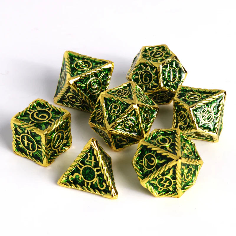 Die Hard Dice: Sunwave Gold w/Green
