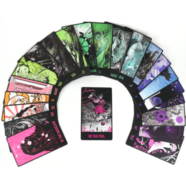 Die Hard Dice: The Adventuring Artist Tarot Deck