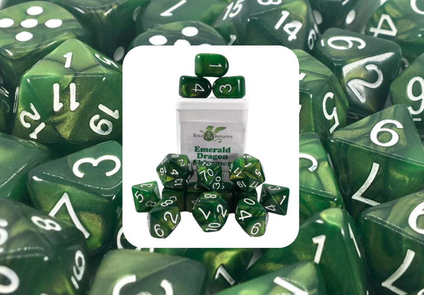 R4I - 15 set Marble Green w/white