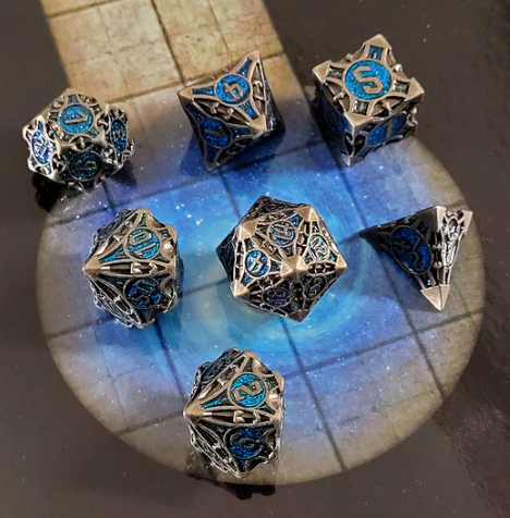 Forged Dice Metal Poly