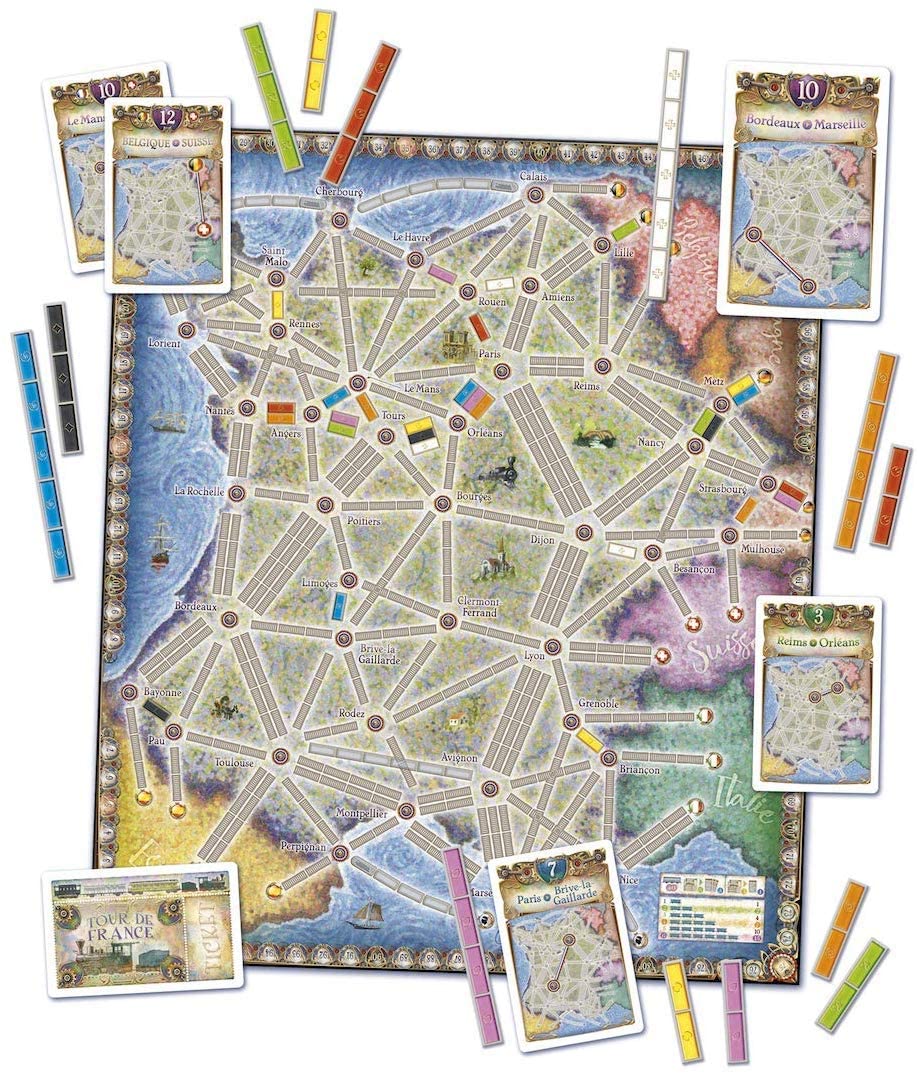 Ticket to Ride: France & Fresno (Old West)
