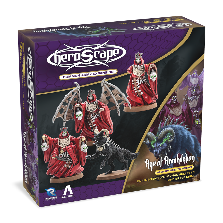 Heroscape: BT - Revnan Acolytes and Grave Grim