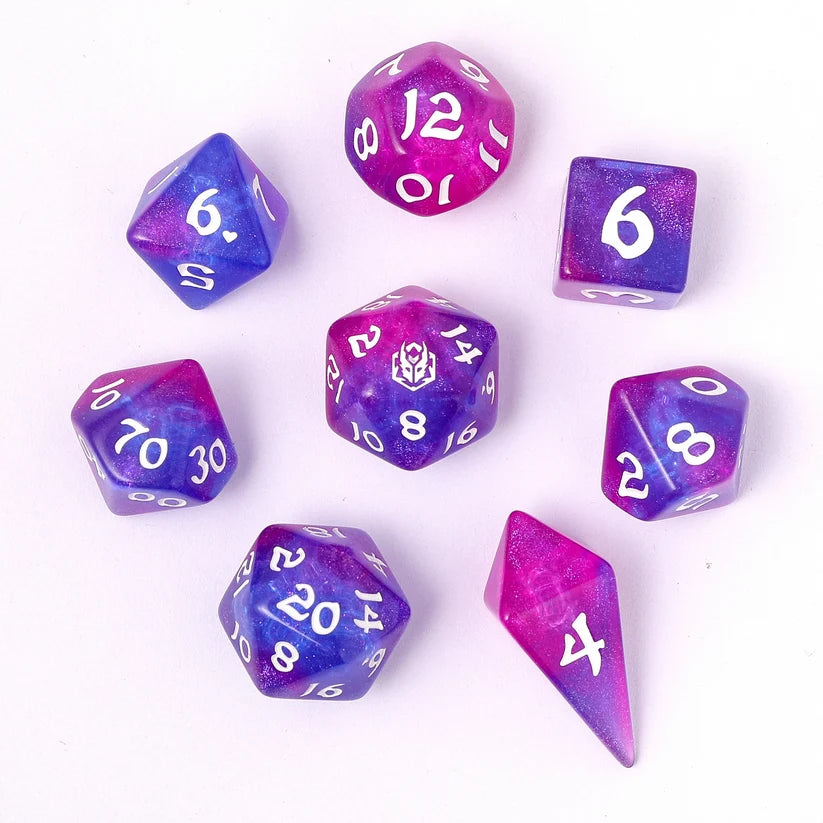 Hymgho: 8 Pcs Dice Set - Fairy Farts