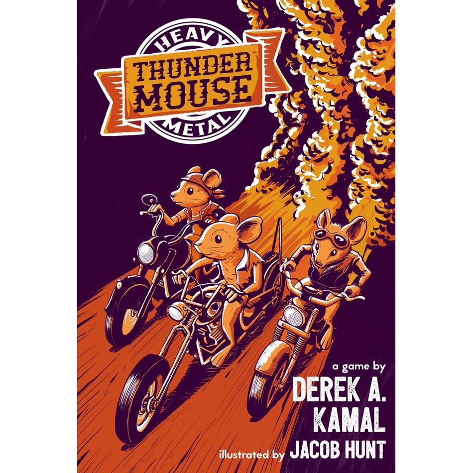 Heavy Metal Thunder Mouse by Derek A. Kamal