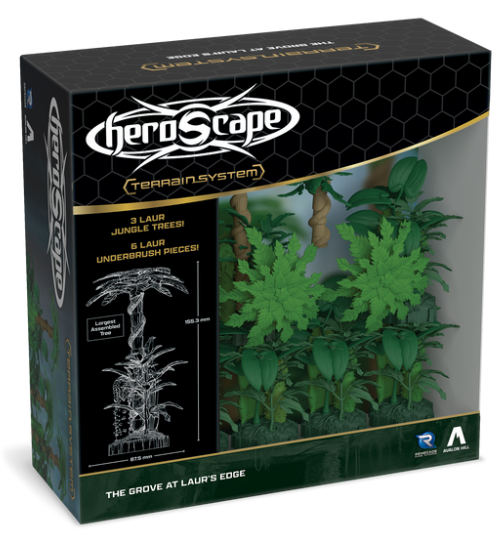 Heroscape: Grove at Laur's Edge Terrain