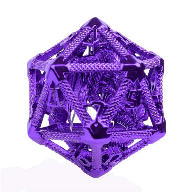 RPG Dice: Hollow Purple d20