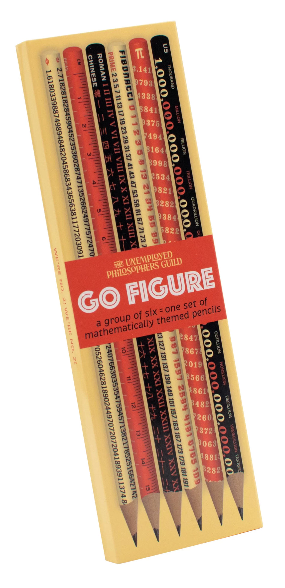 Math (Go Figure!) Pencil Set