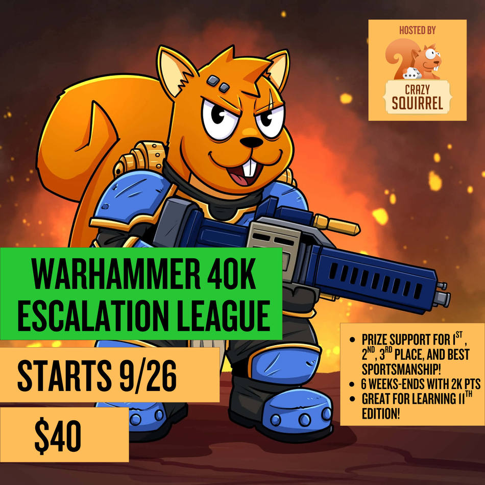 Warhammer 40K Escalation League Fall 2026