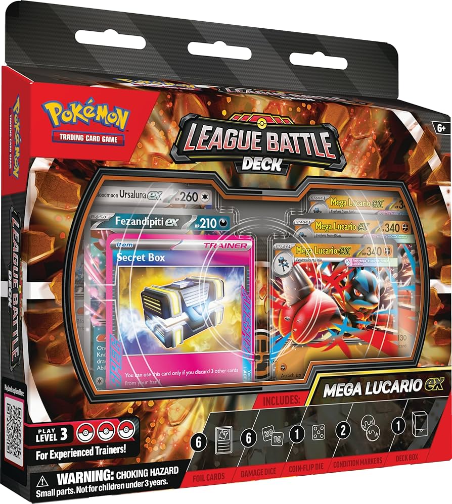 Pokemon: League Battle Deck - Mega Lucario EX
