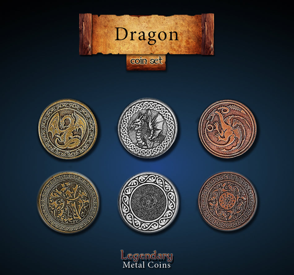 Legendary: Metal Coin Sets