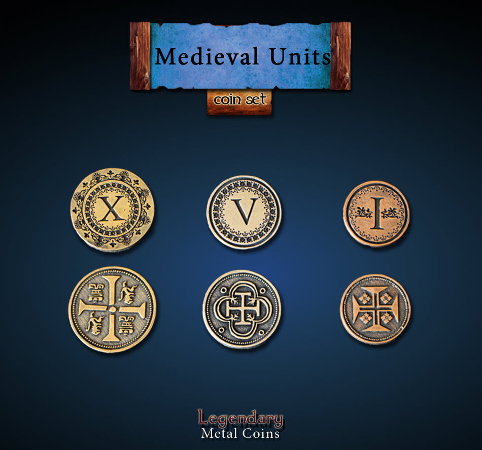 Legendary: Metal Coin Sets