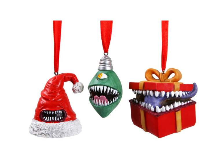 Monstrous Merrymakers Mimic Ornaments